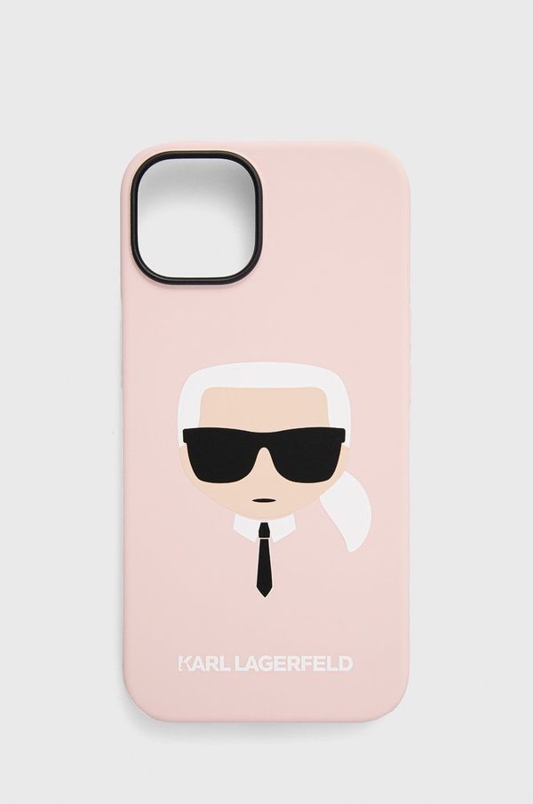 Karl Lagerfeld Etui za telefon Karl Lagerfeld iPhone 14 6,1" boja: ružičasta