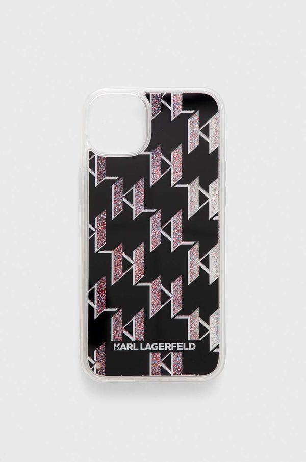 Karl Lagerfeld Etui za telefon Karl Lagerfeld iPhone 14 Plus 6,7" boja: crna