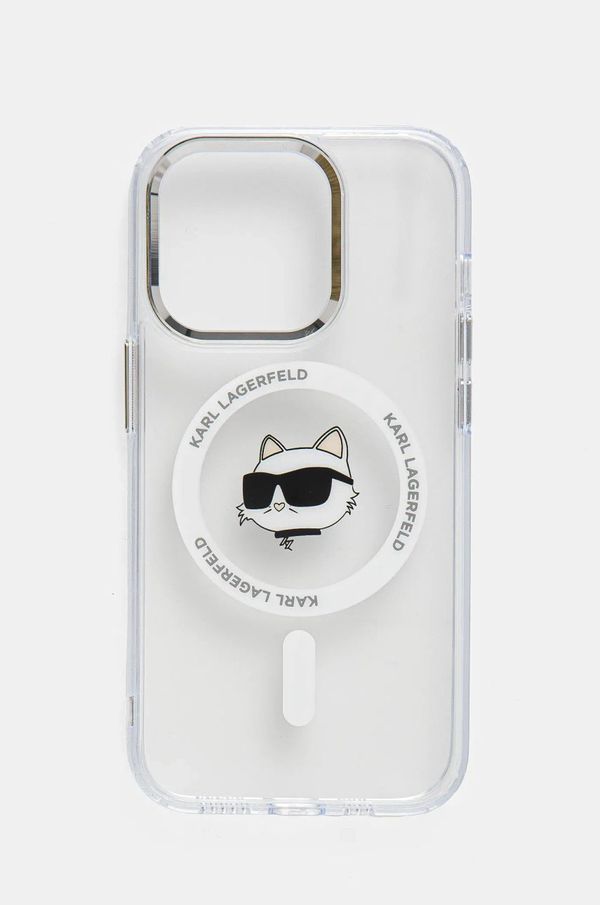 Karl Lagerfeld Etui za telefon Karl Lagerfeld iPhone 14 Pro 6.1 KLHMP14LHLSCHH