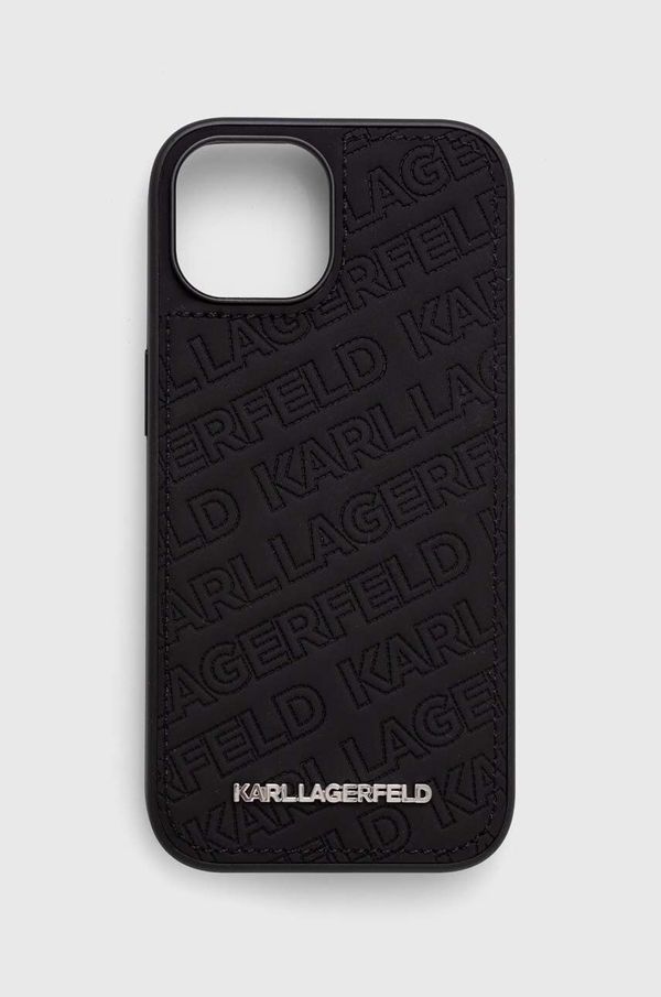 Karl Lagerfeld Etui za telefon Karl Lagerfeld iPhone 15 / 14 / 13 6.1'' boja: crna
