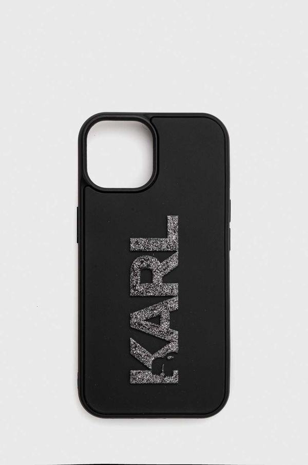 Karl Lagerfeld Etui za telefon Karl Lagerfeld iPhone 15 6.1 boja: crna
