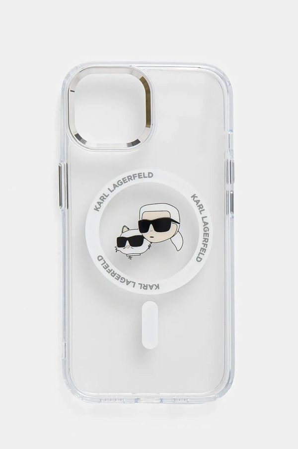 Karl Lagerfeld Etui za telefon Karl Lagerfeld iPhone 15 6.1 KLHMP15SHLSKCH