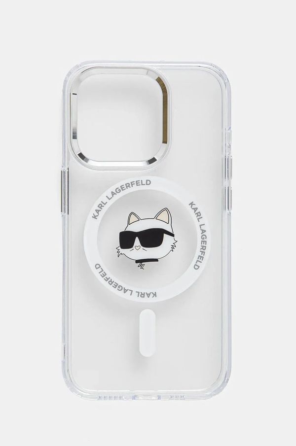 Karl Lagerfeld Etui za telefon Karl Lagerfeld iPhone 15 Pro 6.1 KLHMP15LHLSCHH