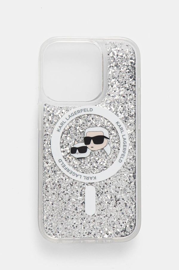 Karl Lagerfeld Etui za telefon Karl Lagerfeld iPhone 15 Pro 6.1 KLHMP15LLGKCSGH