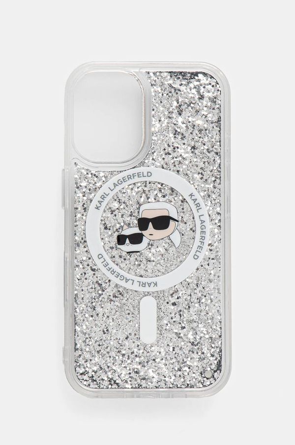Karl Lagerfeld Etui za telefon Karl Lagerfeld iPhone 16 6.1 KLHMP16SLGKCSGH
