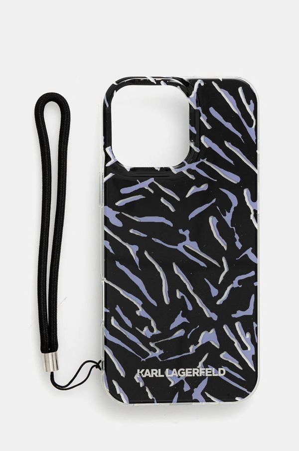 Karl Lagerfeld Etui za telefon Karl Lagerfeld iPhone 16 Pro Max 6.9 boja: ljubičasta, KLHCP16XHZBPKCCU