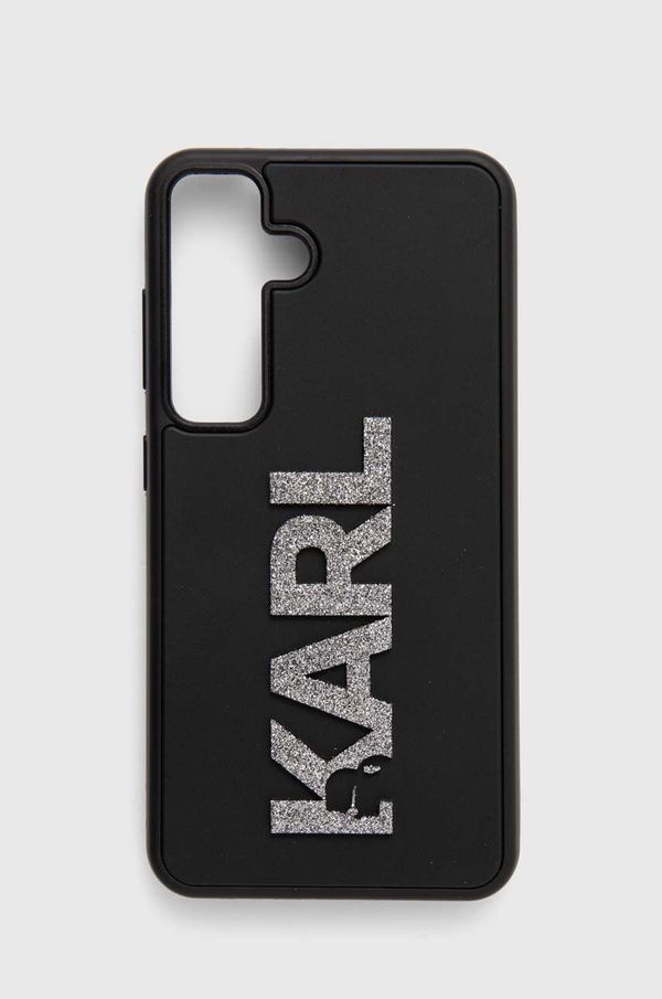 Karl Lagerfeld Etui za telefon Karl Lagerfeld S24 S921 boja: crna, KLHCS24S3DMBKCK