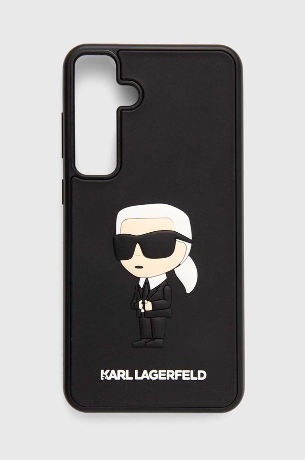 Karl Lagerfeld Etui za telefon Karl Lagerfeld S24+ S926 boja: crna, KLHCS24M3DRKINK