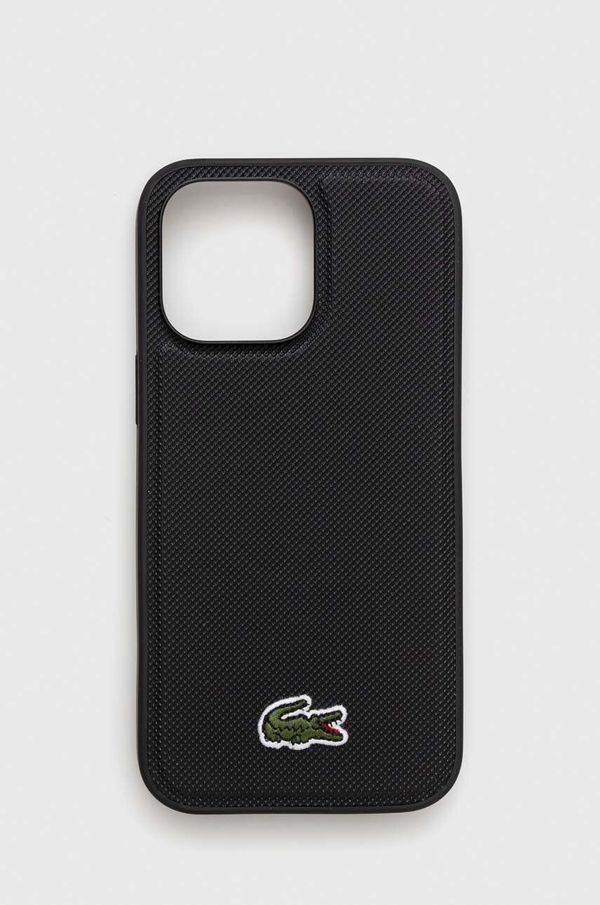 Lacoste Etui za telefon Lacoste iPhone 14 Pro Max 6,7" boja: crna