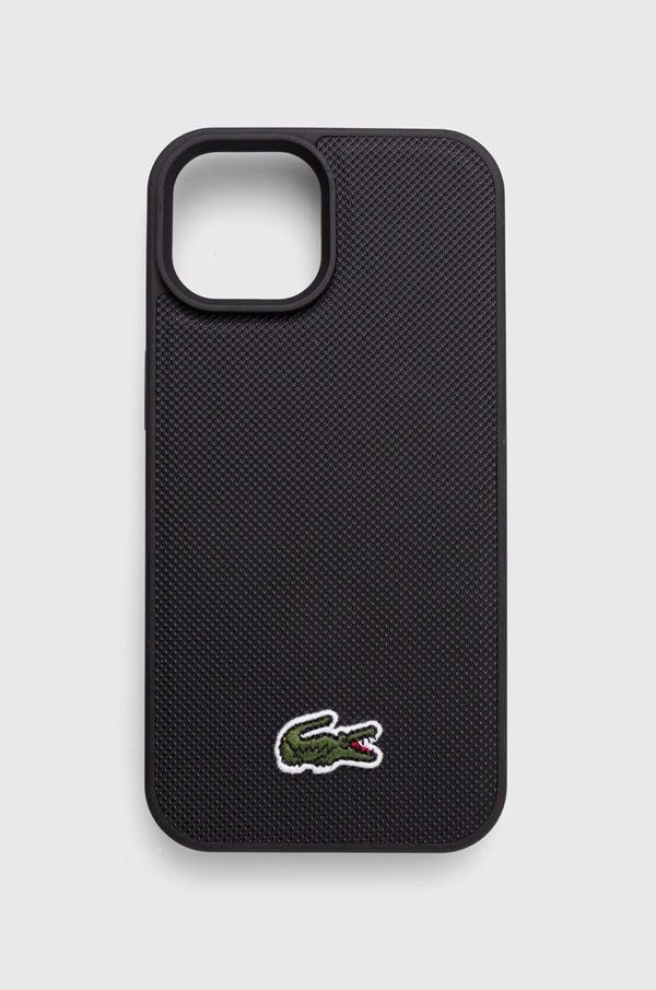 Lacoste Etui za telefon Lacoste iPhone 15 / 14 / 13 6.1" boja: crna