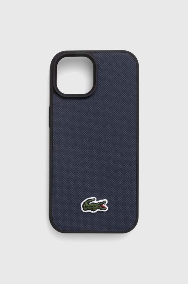 Lacoste Etui za telefon Lacoste iPhone 15 / 14 / 13 6.1" boja: tamno plava