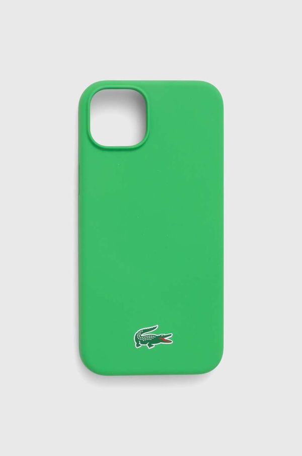 Lacoste Etui za telefon Lacoste iPhone 15 Plus / 14 Plus 6.7" boja: zelena