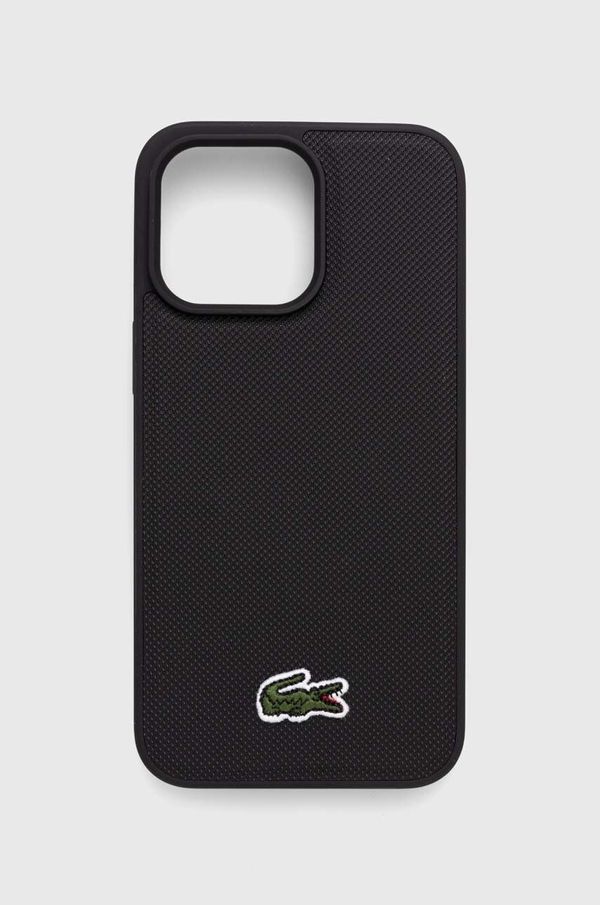 Lacoste Etui za telefon Lacoste iPhone 15 Pro Max 6.7" boja: crna