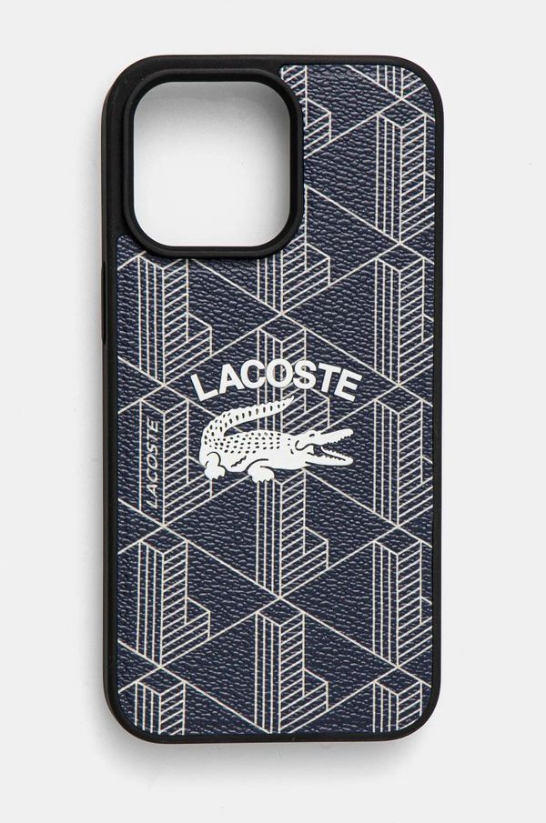 Lacoste Etui za telefon Lacoste iPhone 15 Pro Max 6.7 boja: tamno plava, LCHMP15XPIGV
