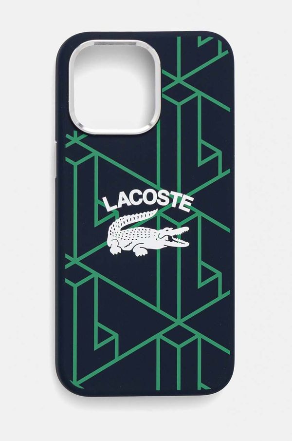 Lacoste Etui za telefon Lacoste iPhone 15 Pro Max 6.7 boja: tamno plava, LCHMP15XSBIV