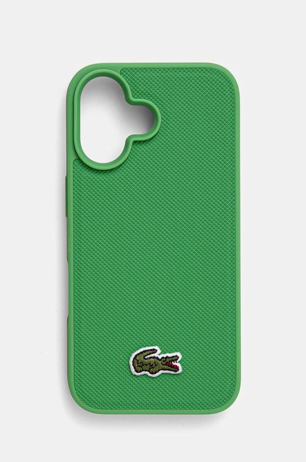 Lacoste Etui za telefon Lacoste iPhone 16 6.1 boja: zelena, LCHMP16SPVCN