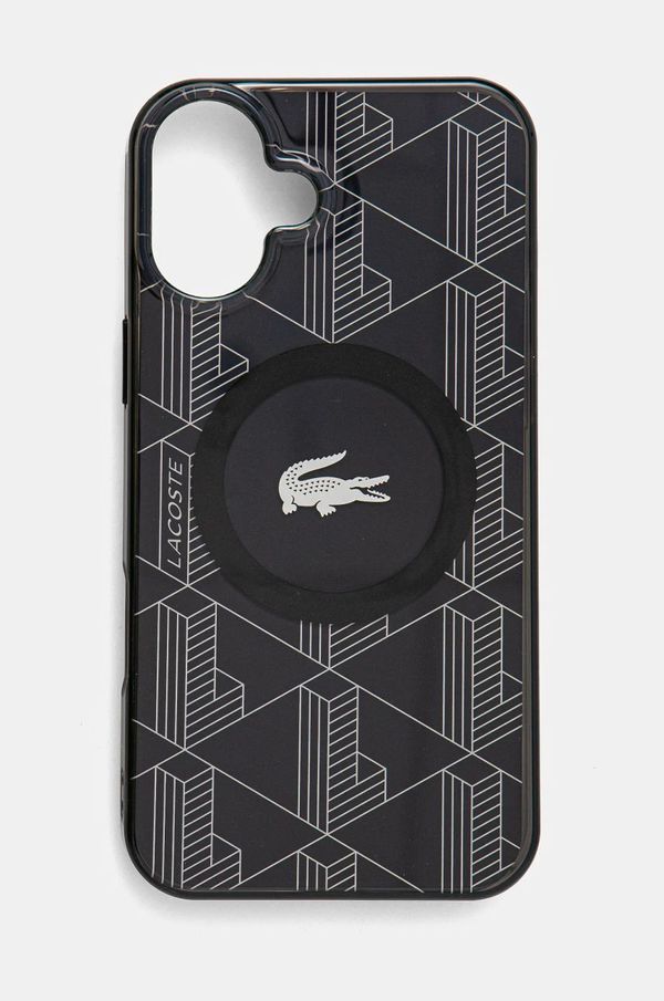 Lacoste Etui za telefon Lacoste iPhone 16 Plus 6.7 boja: crna, LCHMP16MUBSK