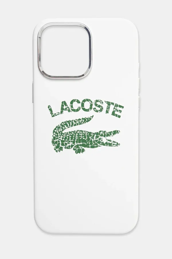 Lacoste Etui za telefon Lacoste iPhone 16 Pro Max 6.9 boja: bijela, LCHMP16XUCRH