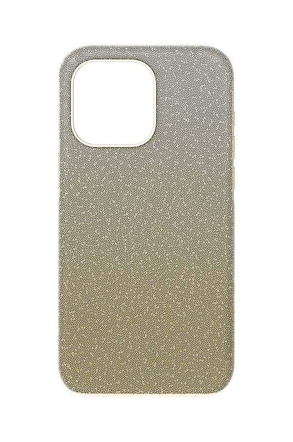Swarovski Etui za telefon Swarovski 5680857 HIGH 15 PRO MAX boja: žuta