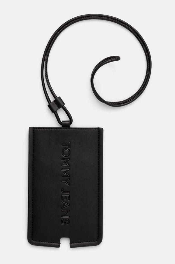 Tommy Jeans Etui za telefon Tommy Jeans boja: crna, AW0AW16388