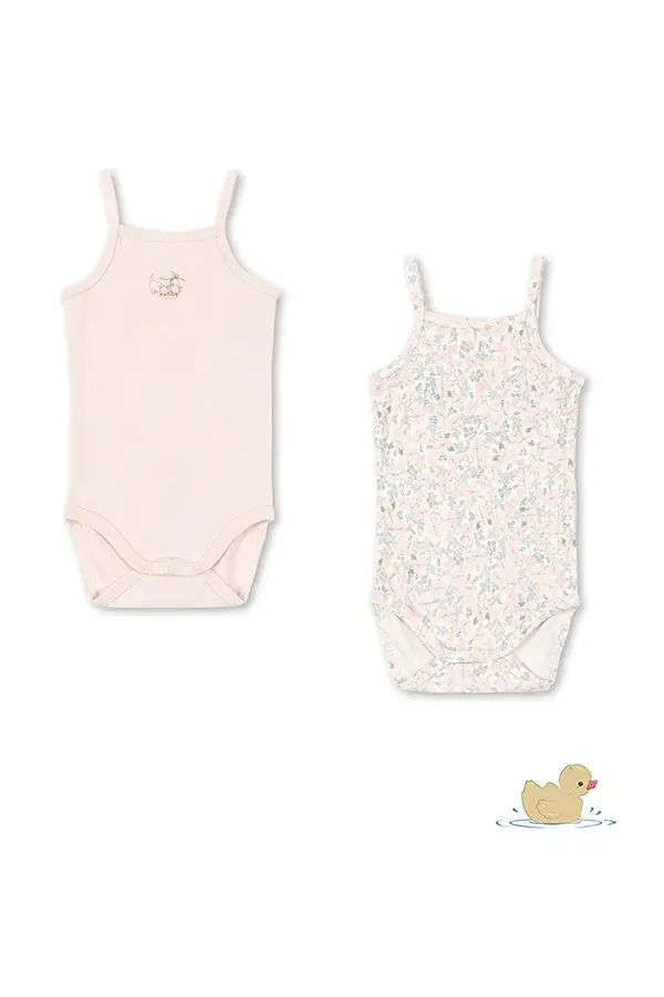Fanga Fontana Fanga Fontana body za bebe od pamuka FIO 2 PACK STRAP BODY OCS 2-pack