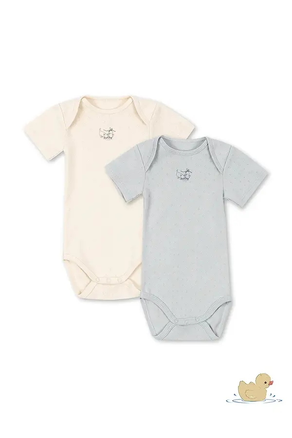 Fanga Fontana Fanga Fontana body za djecu od pamuka PERLA 2 PACK SS BODY OCS 2-pack