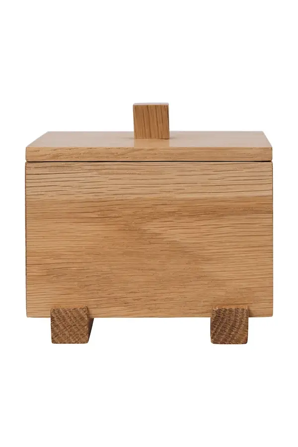 Ferm Living Ferm Living kutija za pohranu od hrastova drveta 9,5 x 10 x 11 cm