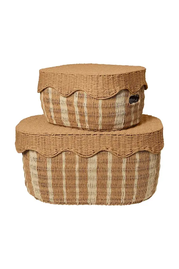 Ferm Living Ferm Living set košara za pohranu od papira 36 x 70 x 48 cm