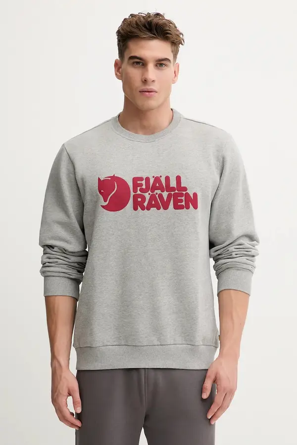 Fjallraven Fjallraven dukserica muška pamučna Fjällräven Logo