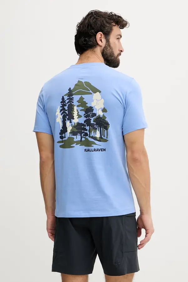 Fjallraven Fjallraven majica za muškarce od pamuka Swedish Forest