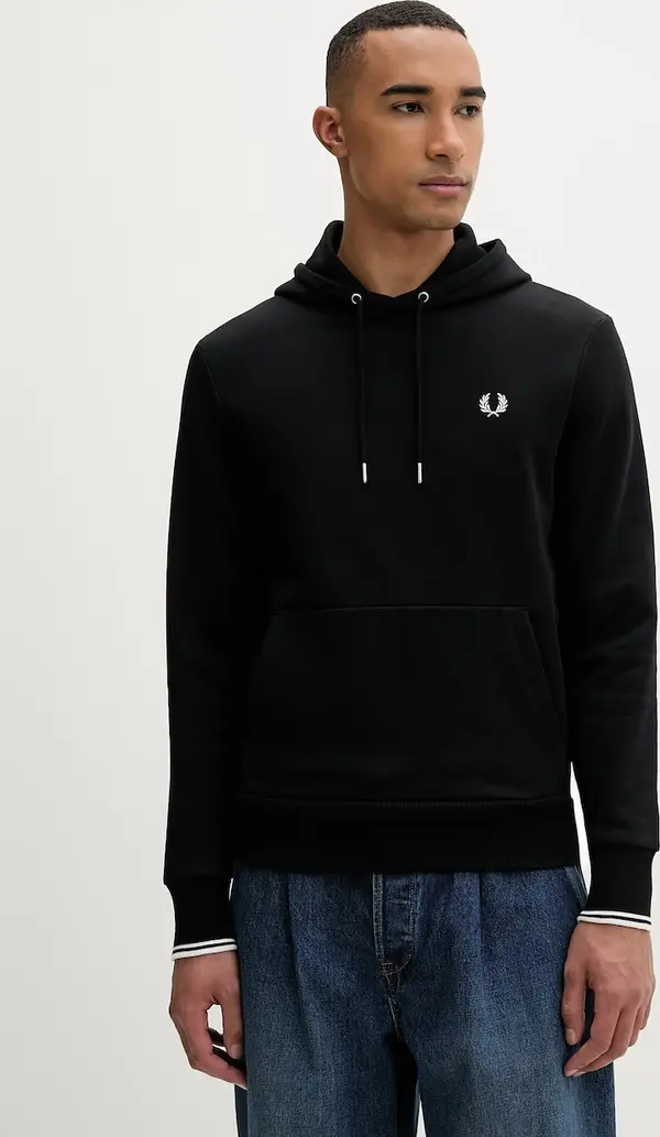 Fred Perry Fred Perry dukserica sa kapuljačom ženska pamučna