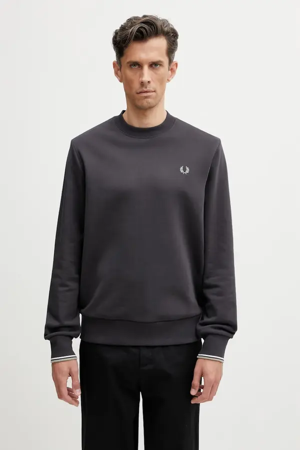 Fred Perry Fred Perry dukserica za muškarce od pamuka