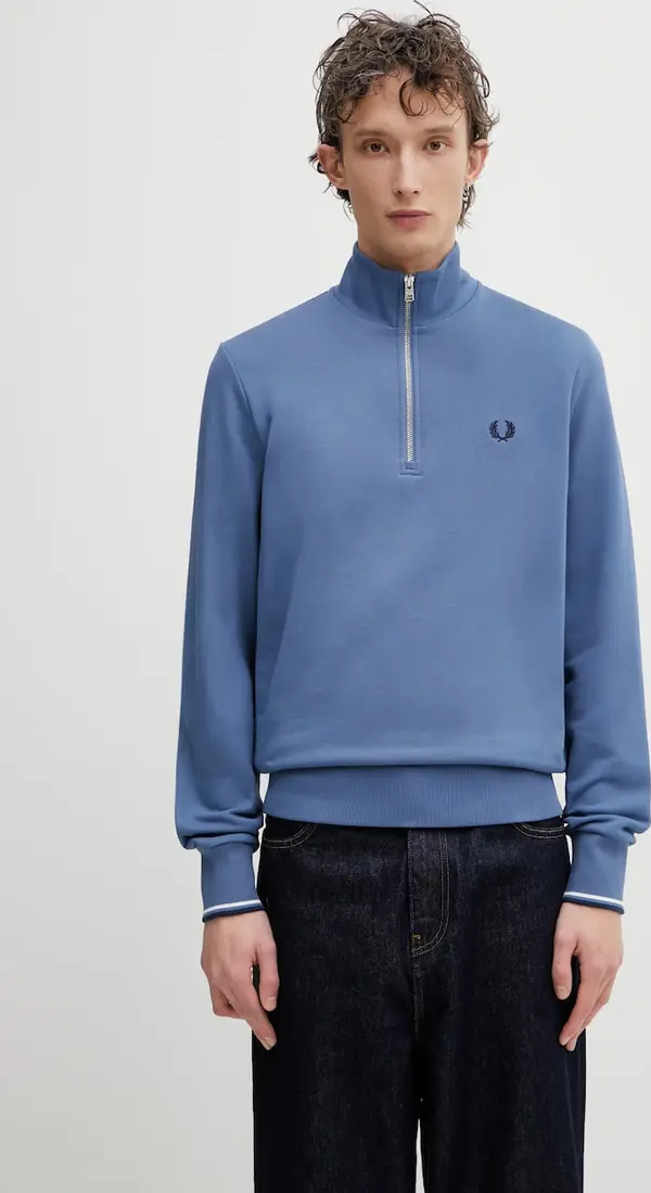 Fred Perry Fred Perry dukserica za muškarce od pamuka