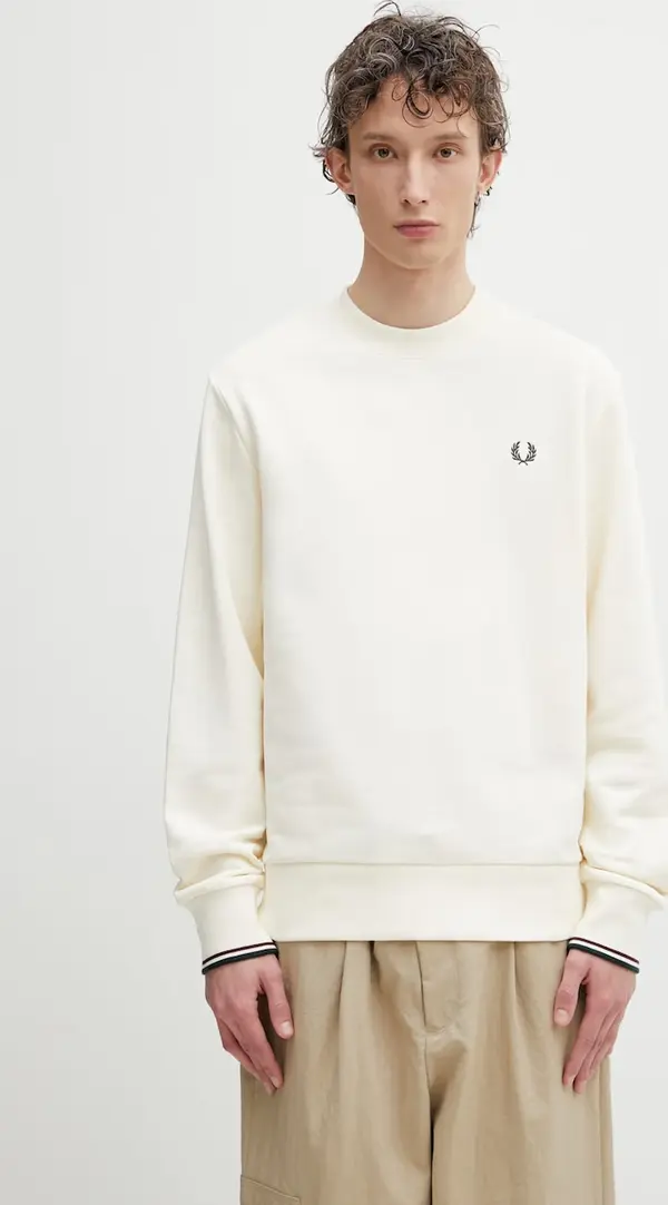 Fred Perry Fred Perry dukserica za muškarce od pamuka