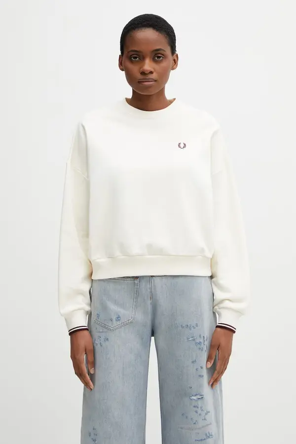 Fred Perry Fred Perry dukserica za žene od pamuka