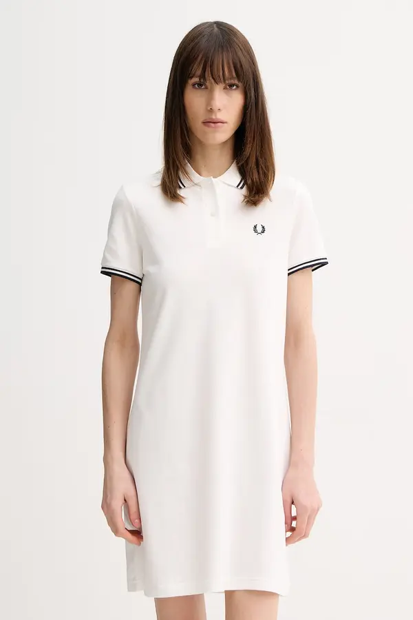 Fred Perry Fred Perry haljina od pamuka s elastanom