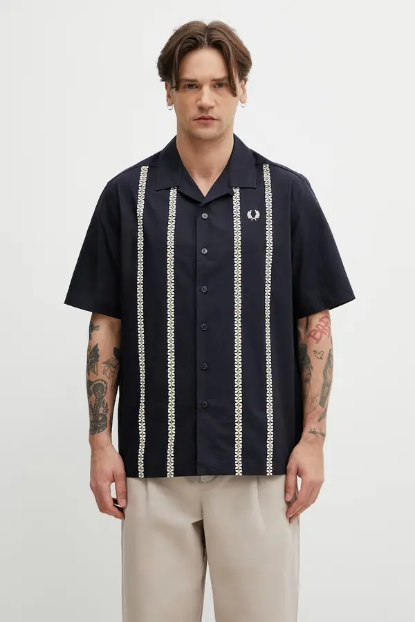 Fred Perry Fred Perry košulja muška od pamuka