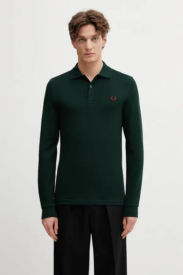Fred Perry Fred Perry majica dugih rukava muška od pamuka
