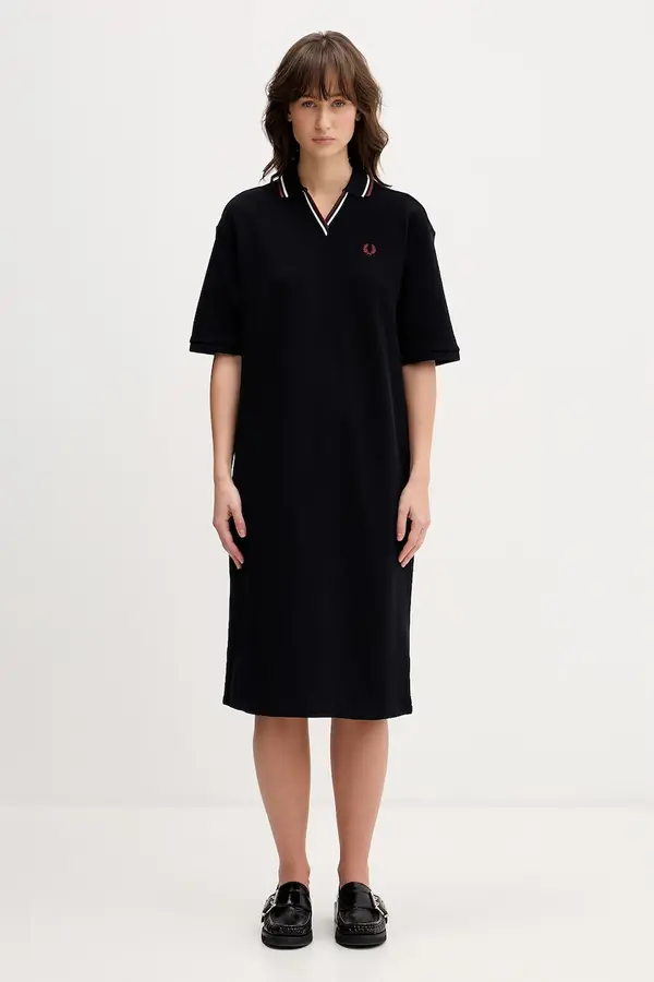 Fred Perry Fred Perry Pamučna haljina Fred Perry
