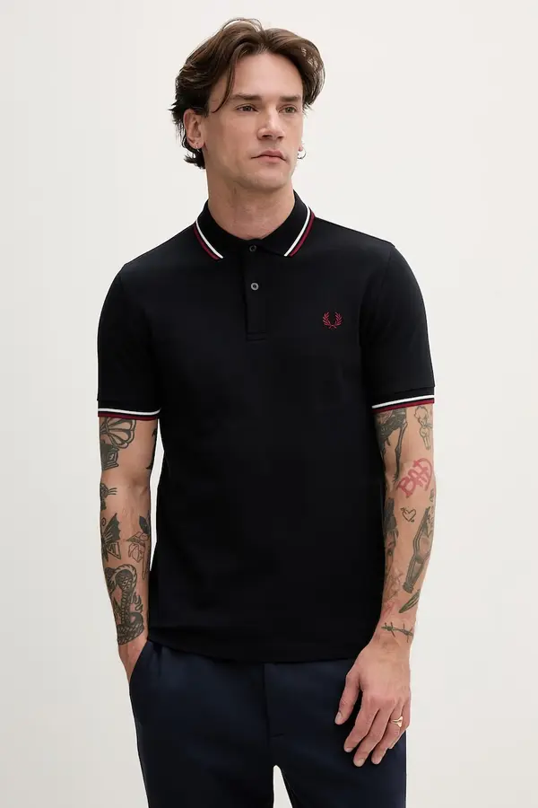 Fred Perry Fred Perry Pamučna polo majica Fred Perry