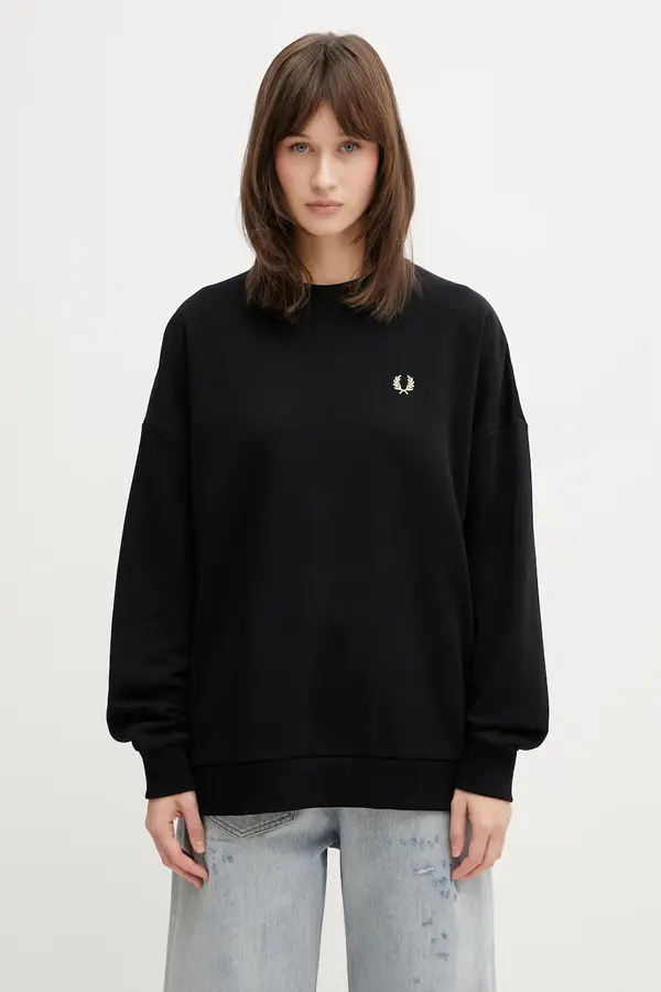 Fred Perry Fred Perry ženska dukserica od pamuka
