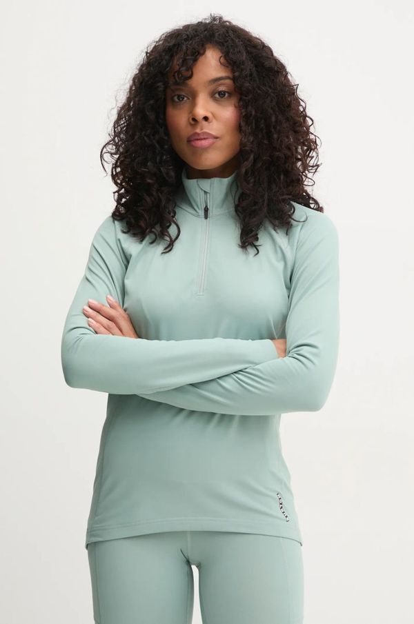 Burton Funkcionalna majica dugih rukava Burton Heavyweight X Base Layer boja: tirkizna, 222211