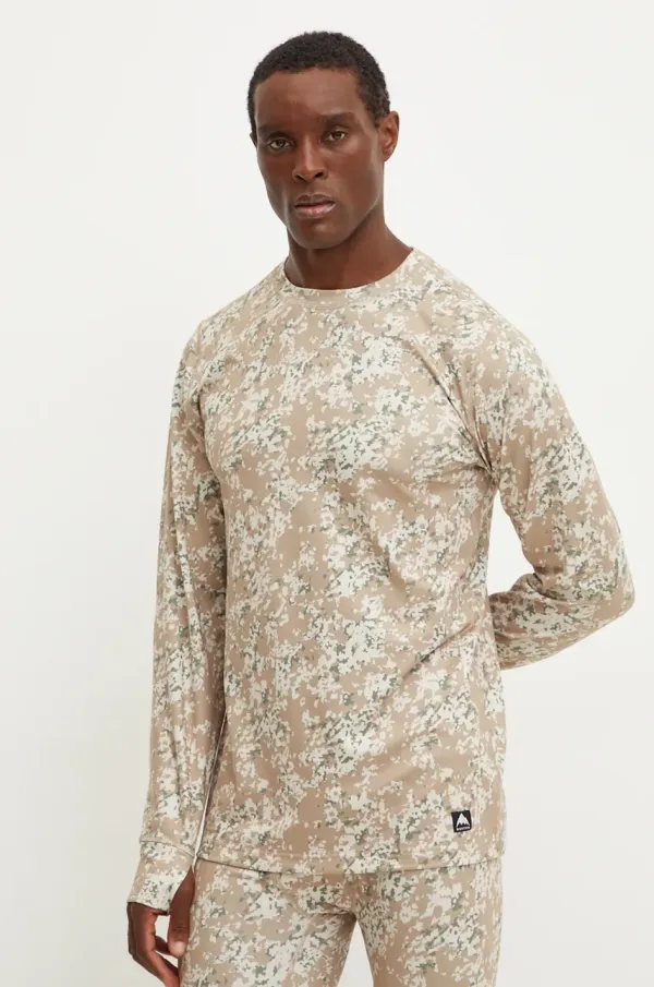 Burton Funkcionalna majica dugih rukava Burton Midweight Base Layer boja: zelena, 102571
