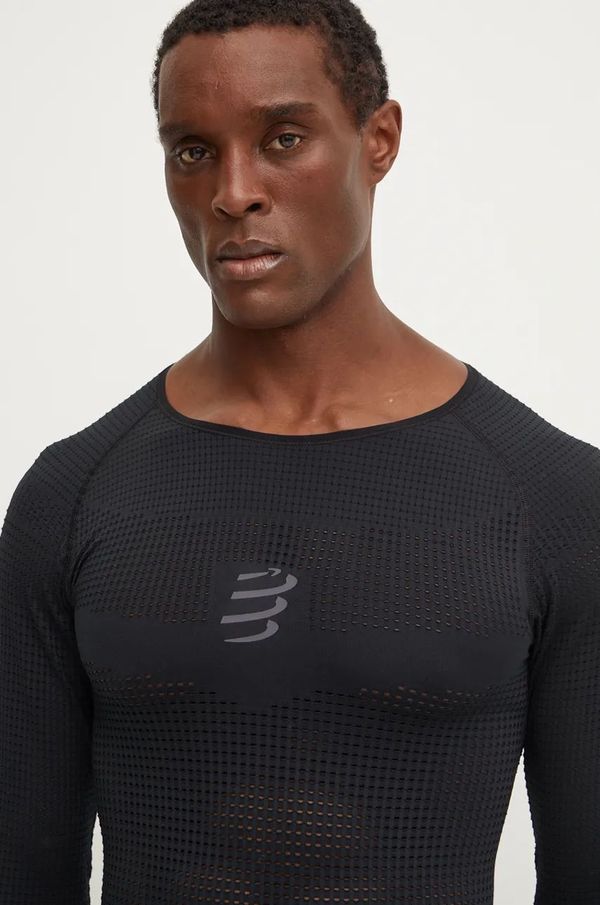 Compressport Funkcionalna majica dugih rukava Compressport On/Off boja: crna, AM00169B