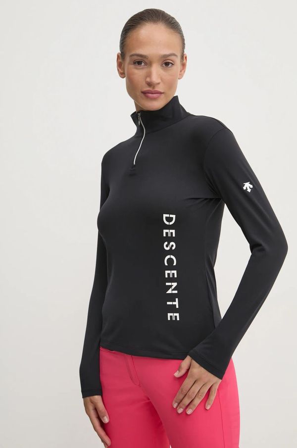 Descente Funkcionalna majica dugih rukava Descente boja: crna, DWWYGB33