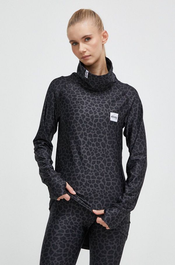 Eivy Funkcionalna majica dugih rukava Eivy Icecold boja: crna