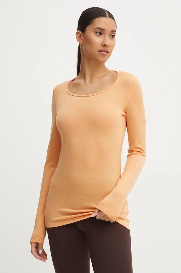 Icebreaker Funkcionalna majica dugih rukava Icebreaker Merino 260 Tech boja: narančasta, IB0A572703C1