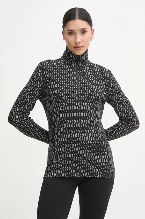 Icebreaker Funkcionalna majica dugih rukava Icebreaker Merino 260 Vertex boja: crna, IB0A574O6721