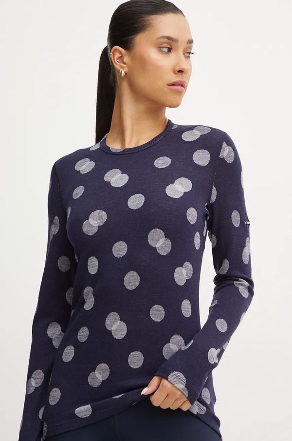 Icebreaker Funkcionalna majica dugih rukava Icebreaker Merino 260 Vertex boja: tamno plava, IB0A574L2591