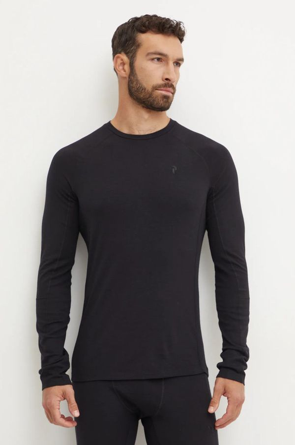 Peak Performance Funkcionalna majica dugih rukava Peak Performance Magic boja: crna, G79887